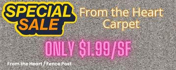 Featured Deal on From the Heart Carpet