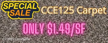 Save big on CCE125 carpet