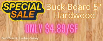 Featured Deal on Buck Board hardwood