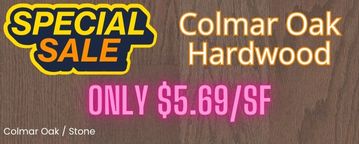 Save big on Colmar Oak Hardwood Flooring