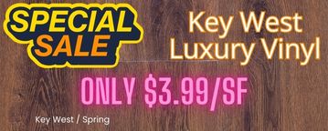 Save big on Key West luxury vinyl